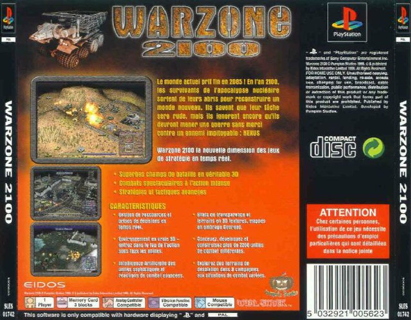 warzone 2100 ps1